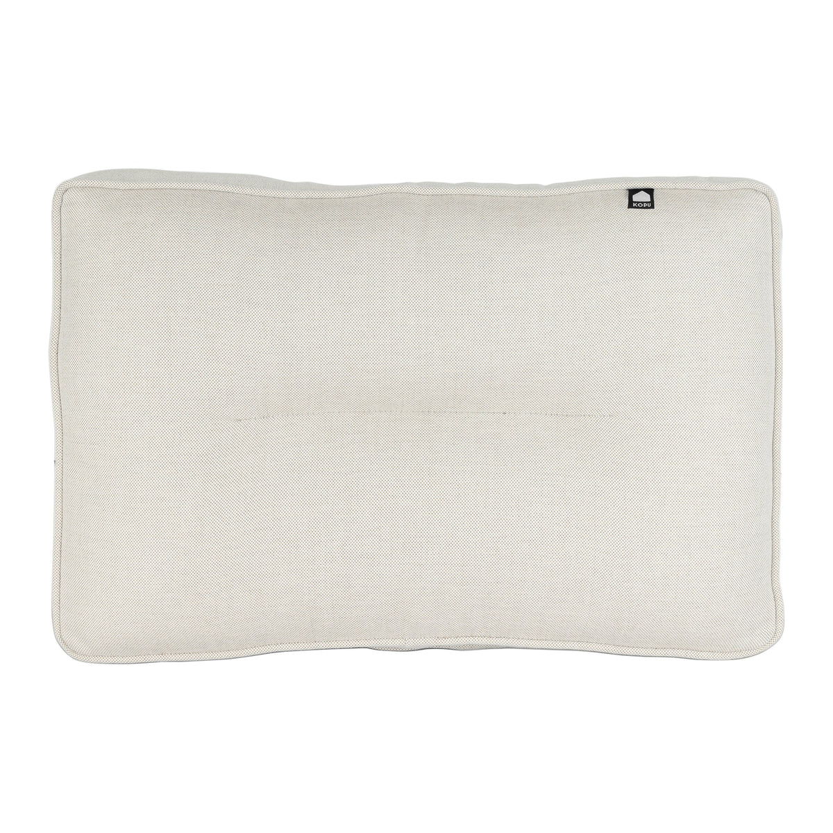 Kopu®  Melan Hoogwaardige Loungekussen-set Zit en Rug 60 cm Creme