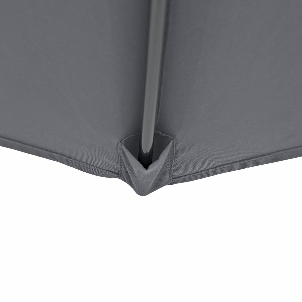 Kopu® Calma Parasol Rond 300 cm met Windvanger - Grijs