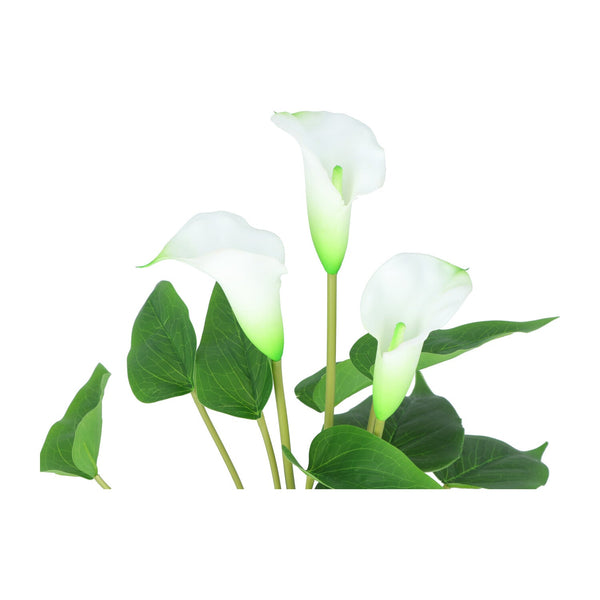 Kopu® 2 stuks Calla Kunstplant 44 cm - Zantedeschia Bekerplant Wit