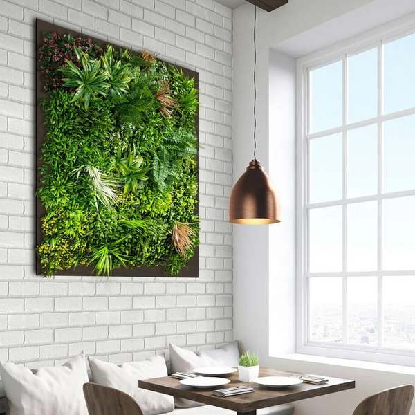Kopu® kunstplant UV bestendige Plantenmat 100x100x12 cm