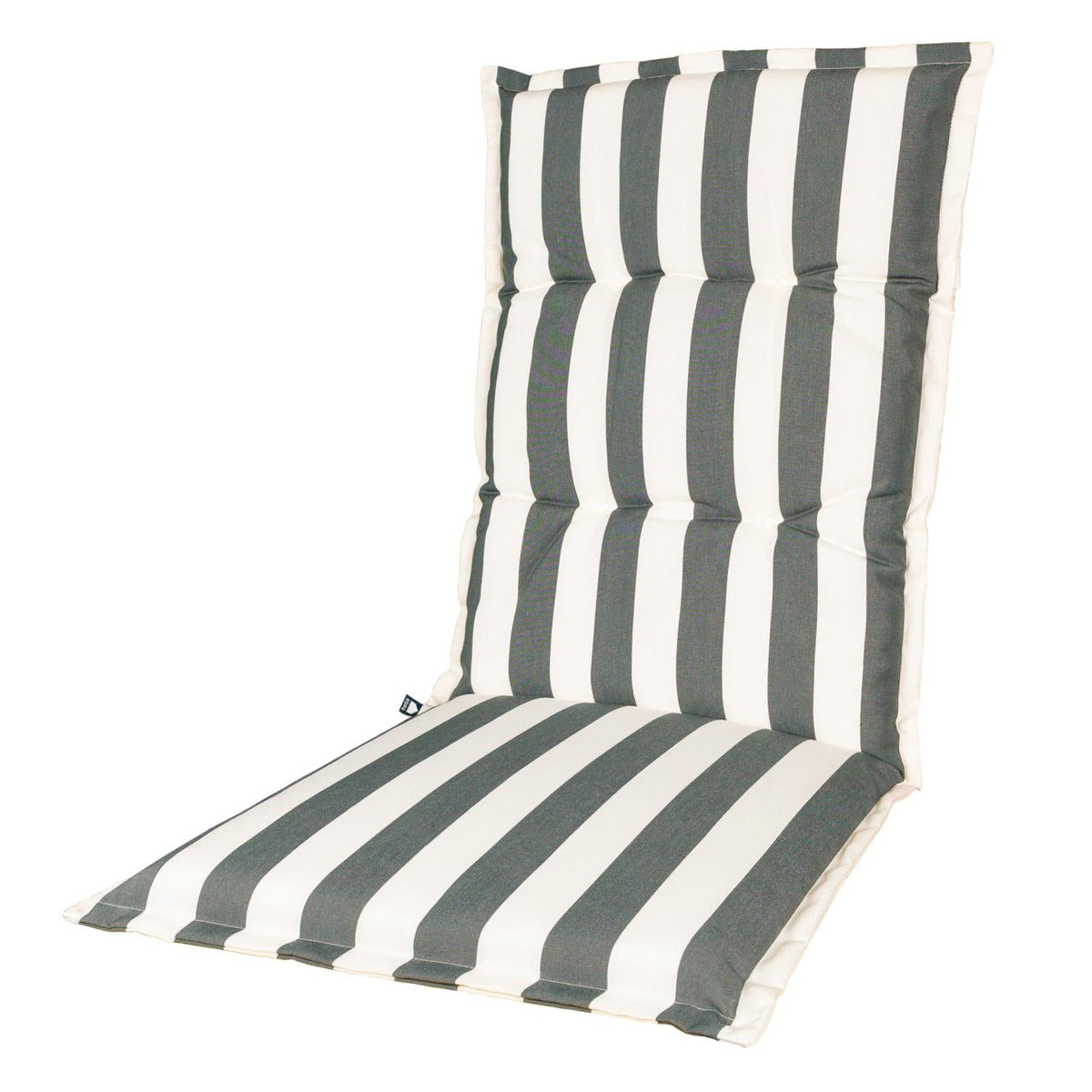 Kopu® Mila Grey - Comfortabel Tuinkussen met Hoge Rug - Grijs