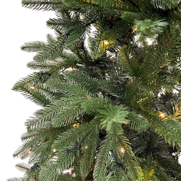 Excellent Trees® LED Falun 210 cm - Luxe Kerstboom 350 Lampjes - ⌀132 cm - ↕210 cm