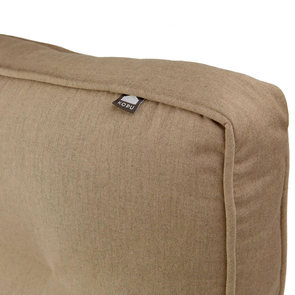Kopu® Prisma Linnen Loungekussen Rug 60x40 cm - Beige