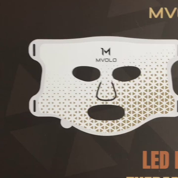 LED Face Mask + Halsmasker