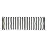 Kopu® Mila Grey 180 cm - Hoogwaardig Bankkussen - Gestreept