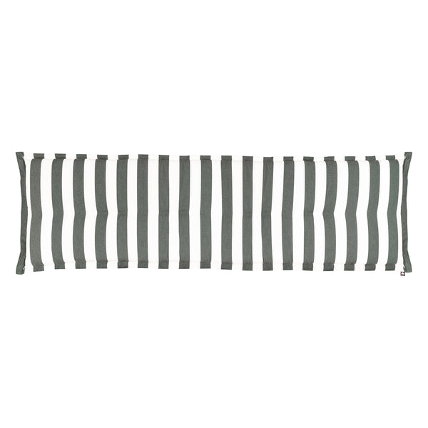 Kopu® Mila Grey 180 cm - Hoogwaardig Bankkussen - Gestreept