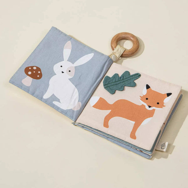 Baby First Toys Geschenkdoos | Complete giftbox met rammelaar, sensorisch boek en stapelspeelgoed