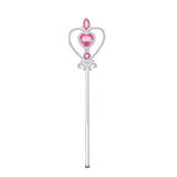 Prinsessen Accessoireset: Kroon met Toverstaf - Roze