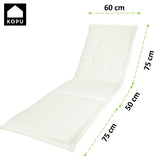 Kopu® Prisma Mousegrey - Extra Comfortabel Ligbedkussen 195x60 cm