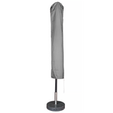 Kopu® rechthoekige parasol Bilbao 150x250 cm met hoes en voet - Antraciet