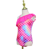 Mermaid Badpak Roze Meisjes