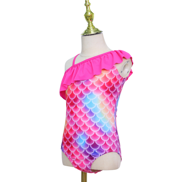 Mermaid Badpak Roze Meisjes