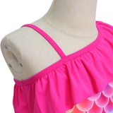 Mermaid Badpak Roze Meisjes
