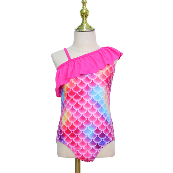 Mermaid Badpak Roze Meisjes