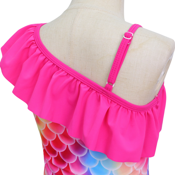 Mermaid Badpak Roze Meisjes