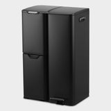 Prullenbak Pedaal 60 Liter Zwart