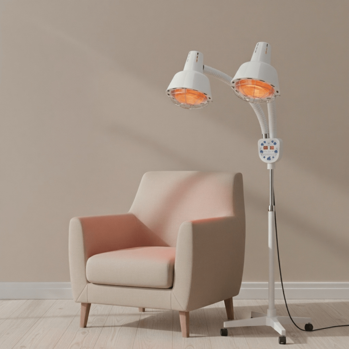 Dubbele infraroodlamp