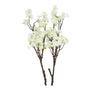 Kopu® Kunstbloem Kersenbloesem Tak 2 stuks 84 cm - Bloesem takken Wit