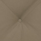 Kopu® Prisma Taupe 2 stuks Comfortabele Tuinkussen Hoge Rug - Taupe
