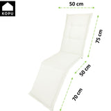 Kopu® Prisma Thulian Pink Comfortabel en Stevig Deckchairkussen 200cm