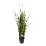 Kopu® Kunstplant Grasplant 90 cm - in zwarte pot - Nepplant