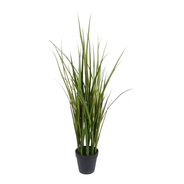 Kopu® Kunstplant Grasplant 90 cm - in zwarte pot - Nepplant