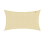 Kopu® Schaduwdoek Rechthoek 280 gram Waterdoorlatend 4x6 m - Creme