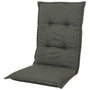 Kopu® Manchester Grey Comfortabel Tuinkussen met Hoge Rug - Grijs