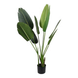Kopu® Kunstplant Strelitzia Nicolai 120 cm - Paradijsvogelplant 8 blad
