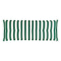 Kopu® Mila Forest Green 150 cm - Hoogwaardig Bankkussen - Gestreept