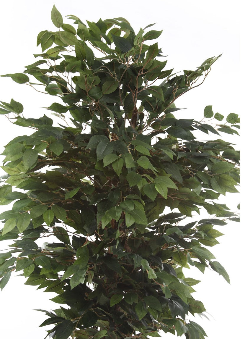 Kopu® Kunstplant Ficus 125 cm in pot met Natuurstam