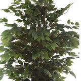 Kopu® Kunstplant Ficus 125 cm in pot met Natuurstam