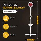 Enkele kop infraroodlamp