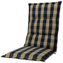 Kopu® Country Blue - Comfortabel Tuinkussen met Hoge Rug - Blauw