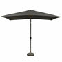 Kopu® Bilbao Rechthoekige Parasol 150x250 cm met Knikarm - Antraciet