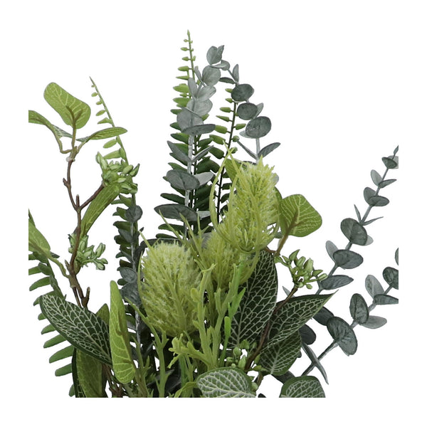 Kopu® Kunstbloemen Distel Boeket Mix 56 cm - Groen