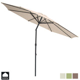Kopu® Valencia Parasol Rond 300 cm met Beschermhoes - Creme