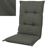 Kopu® Manchester Grey Comfortabel Tuinkussen met Hoge Rug - Grijs