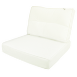 Kopu® Prisma Ivory Hoogwaardige Loungekussen/set Zit en Rug 60 cm Wit