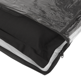 Kopu® Prisma Black - Extra Comfortabel Ligbedkussen 195x60 cm - Zwart