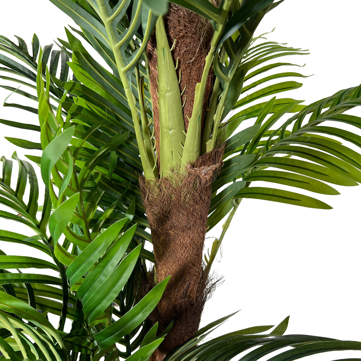 Kopu® Kunstplant Arecapalm 160 cm 3 Stammen - zwarte pot - Nepplant