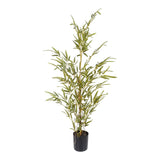 Kopu® Kunstplant Bamboe 90 cm - in zwarte pot - Nepplant