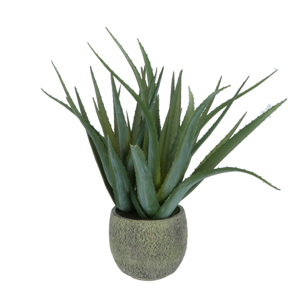 Kopu Kunstplant Aloe Vera 48 cm in binnenpot met aarde - 30 bladeren