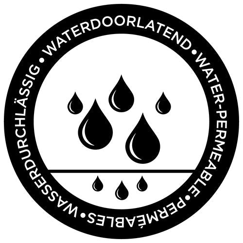 Kopu® Schaduwdoek Driehoek 5x5x7,1mtr 280 grams Waterdoorlatend Grijs