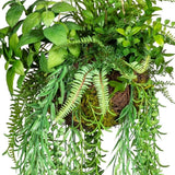 Kopu kunstplant BOL met diverse hangplanten 80 cm - Groen