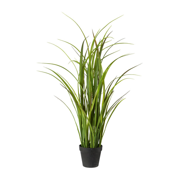 Kopu® Kunstplant Grasplant 90 cm - in zwarte pot - Nepplant