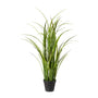 Kopu® Kunstplant Grasplant 90 cm - in zwarte pot - Nepplant