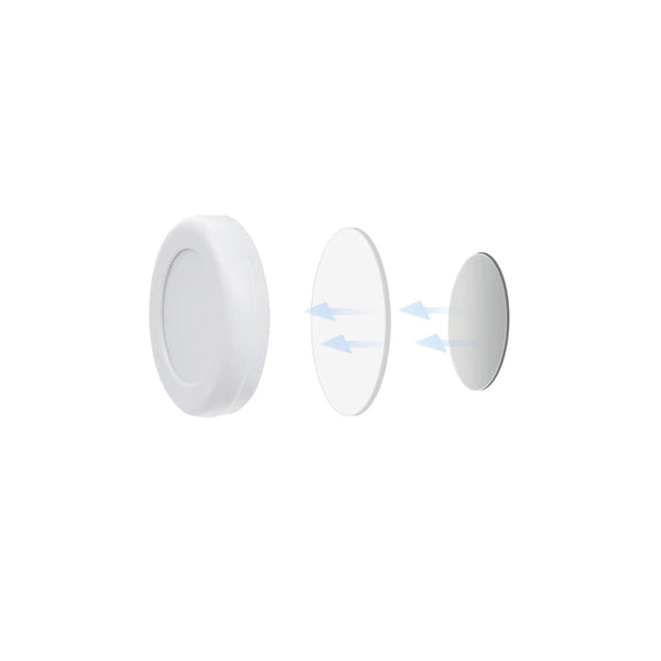 Afstandsbediening Houder Magnetisch - 5 Stuks - Wit - AB Houder- Houder voor Afstandsbediening voor aan de Muur - Remote Controll Holder
