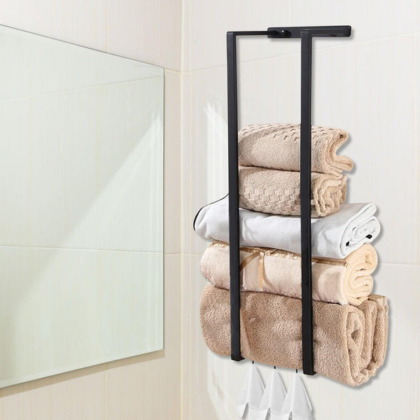 Handdoekrek Zwart