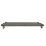 Sink Organizer - Grijs - 28 x 11 cm - Home Sink Organizer - Badkamerplankje - Gootsteen Organizer